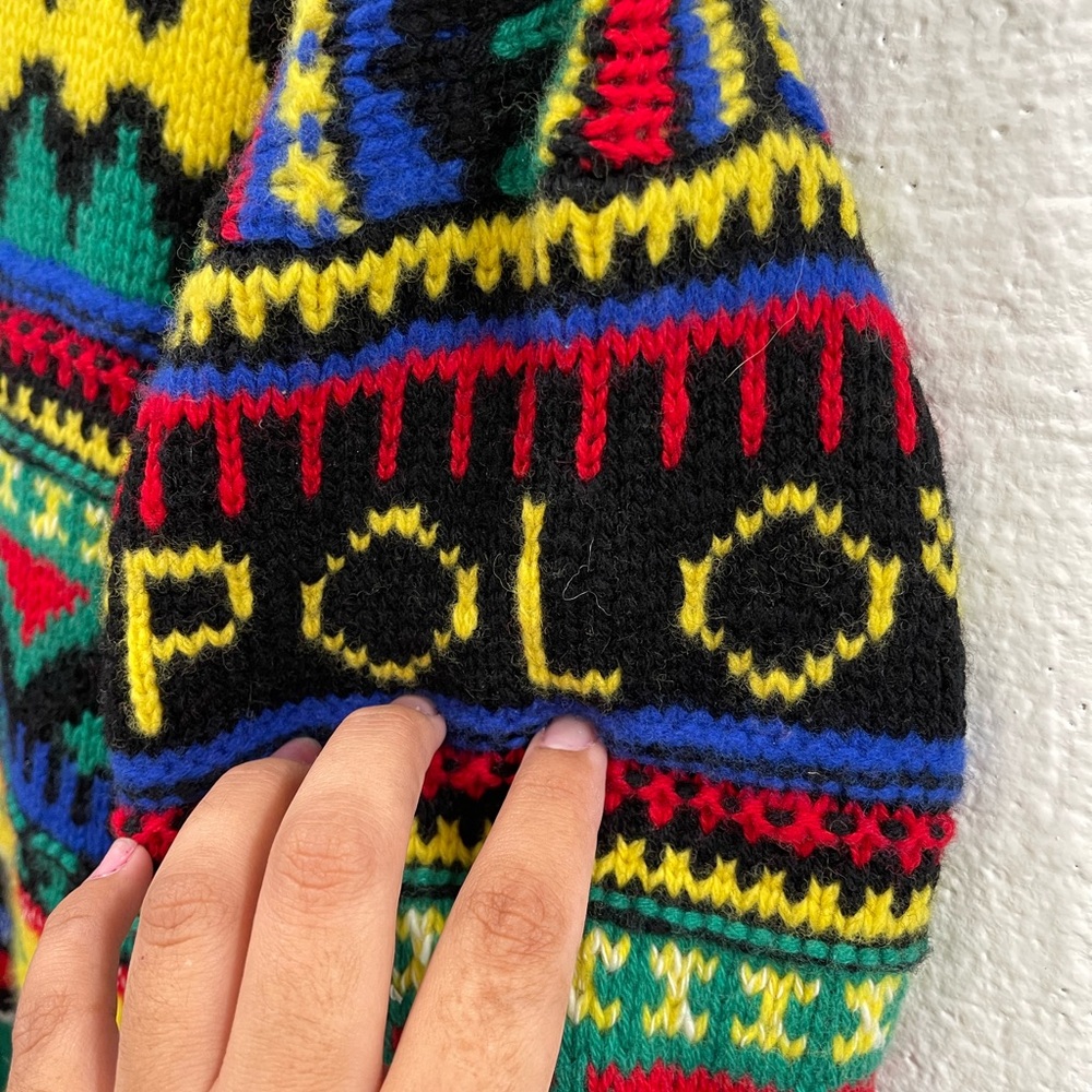 Polo Ralph Lauren Fair Isle Wool-Blend Sweater - Picture 3 of 7